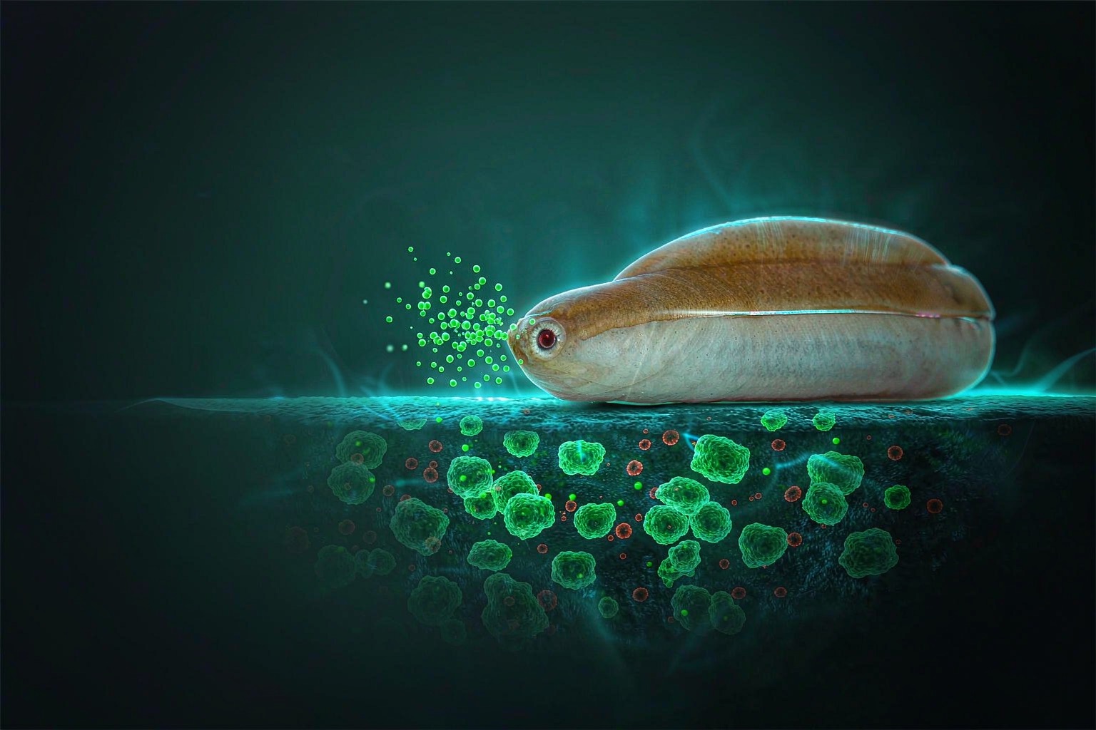 涡虫 TatD DNase 抗生物膜研究登 Environmental Research